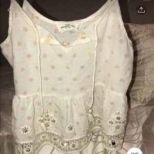 gorgeous abercrombie and fitch tank top